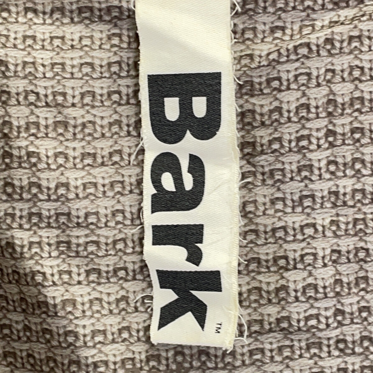 Bark Knit Gray Chesterfield Coat Size S