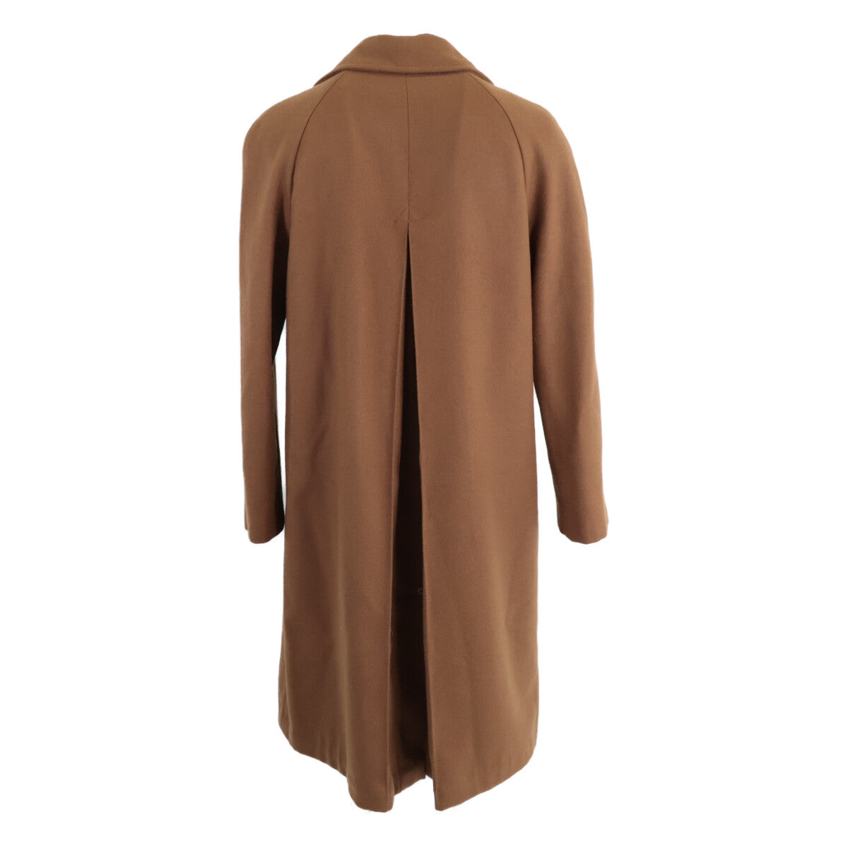 Luca Grassia Holms Vintage Wool Double Coat Brown Size 48
