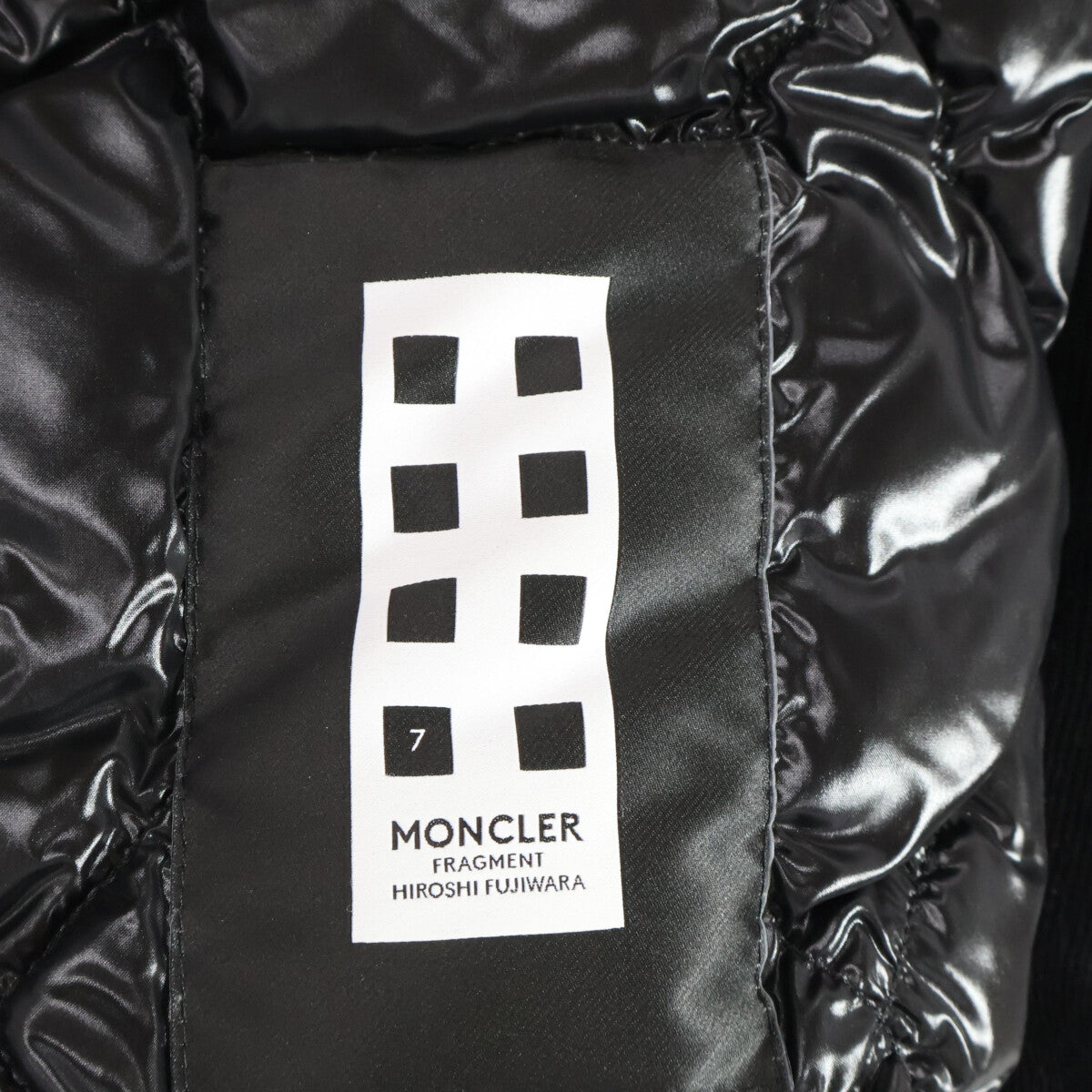 MONCLER GENIUS7 Fragment Sven Cotton Jacket Black Size 1