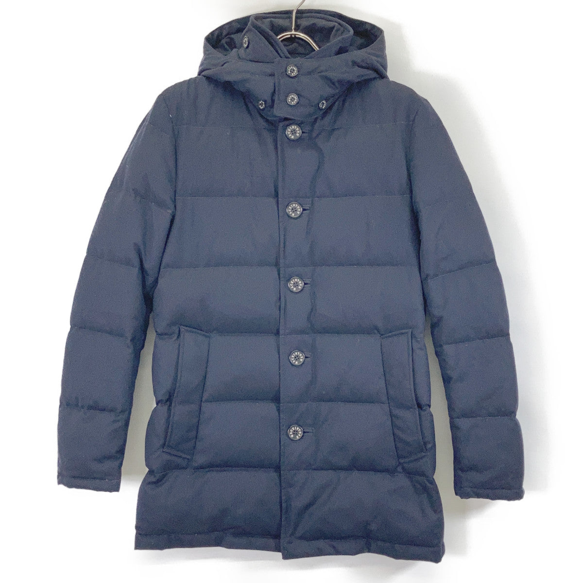 MACKINTOSH Navy Wool GTS-AUCHAVAN Down Jacket Size 36