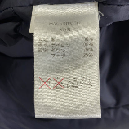 MACKINTOSH Navy Wool GTS-AUCHAVAN Down Jacket Size 36
