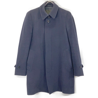 MACKINTOSH Navy Wool Bal Collar Coat Size 36