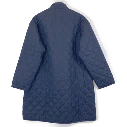 LAVENHAM Navy Wool Mickfield Coat Size S