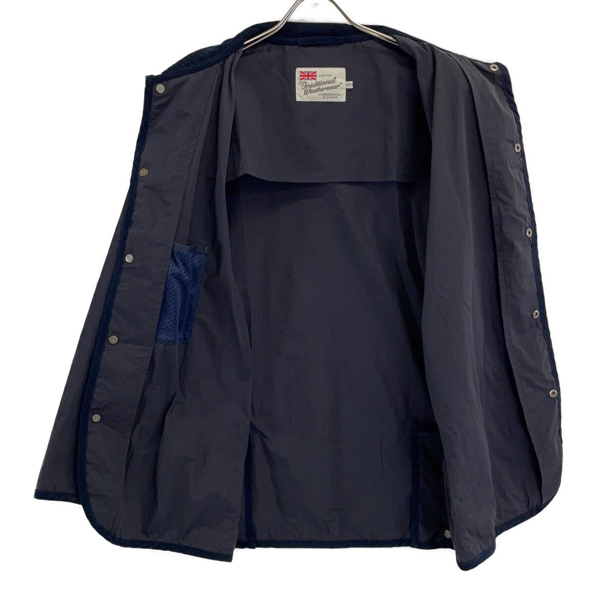 TRADITIONAL WEATHERWEAR 2023 Navy Nylon Jacket Size 40