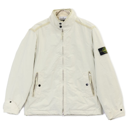 STONE ISLAND Water Repellent Jacket Off-White Size S