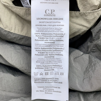 C.P.COMPANY Beige Primaloft Nylon Jacket Size 44