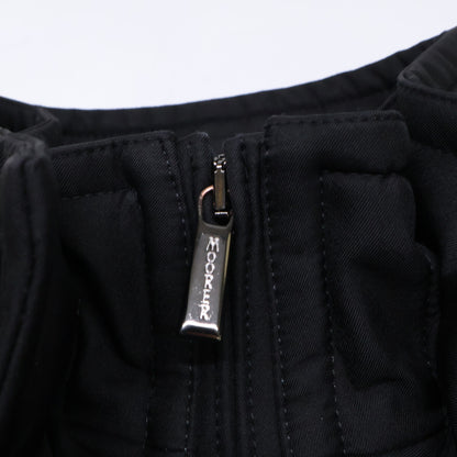 MOORER BOND-WI Stand Collar Poly Down Coat Black Size 54