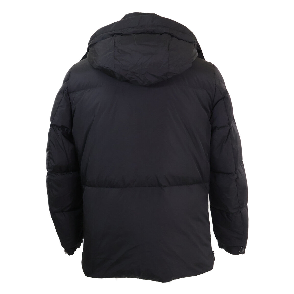 MONCLER RONDEAU Hooded Reversible Down Jacket Black Size 1