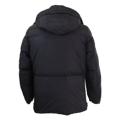 MONCLER RONDEAU Hooded Reversible Down Jacket Black Size 1