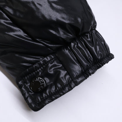MONCLER MAYA Down Jacket Detachable Hood Black Size 1