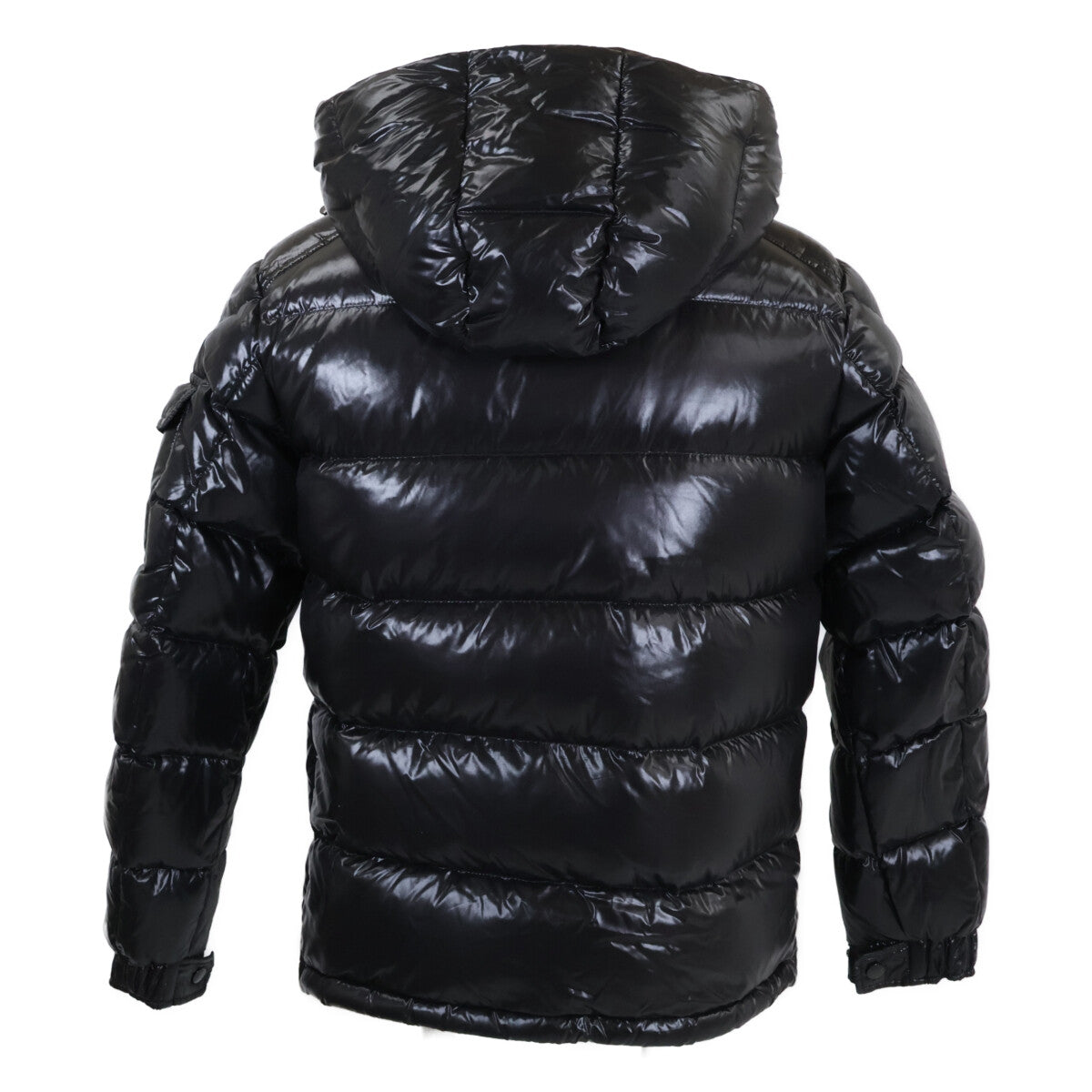 MONCLER MAYA Down Jacket Detachable Hood Black Size 1