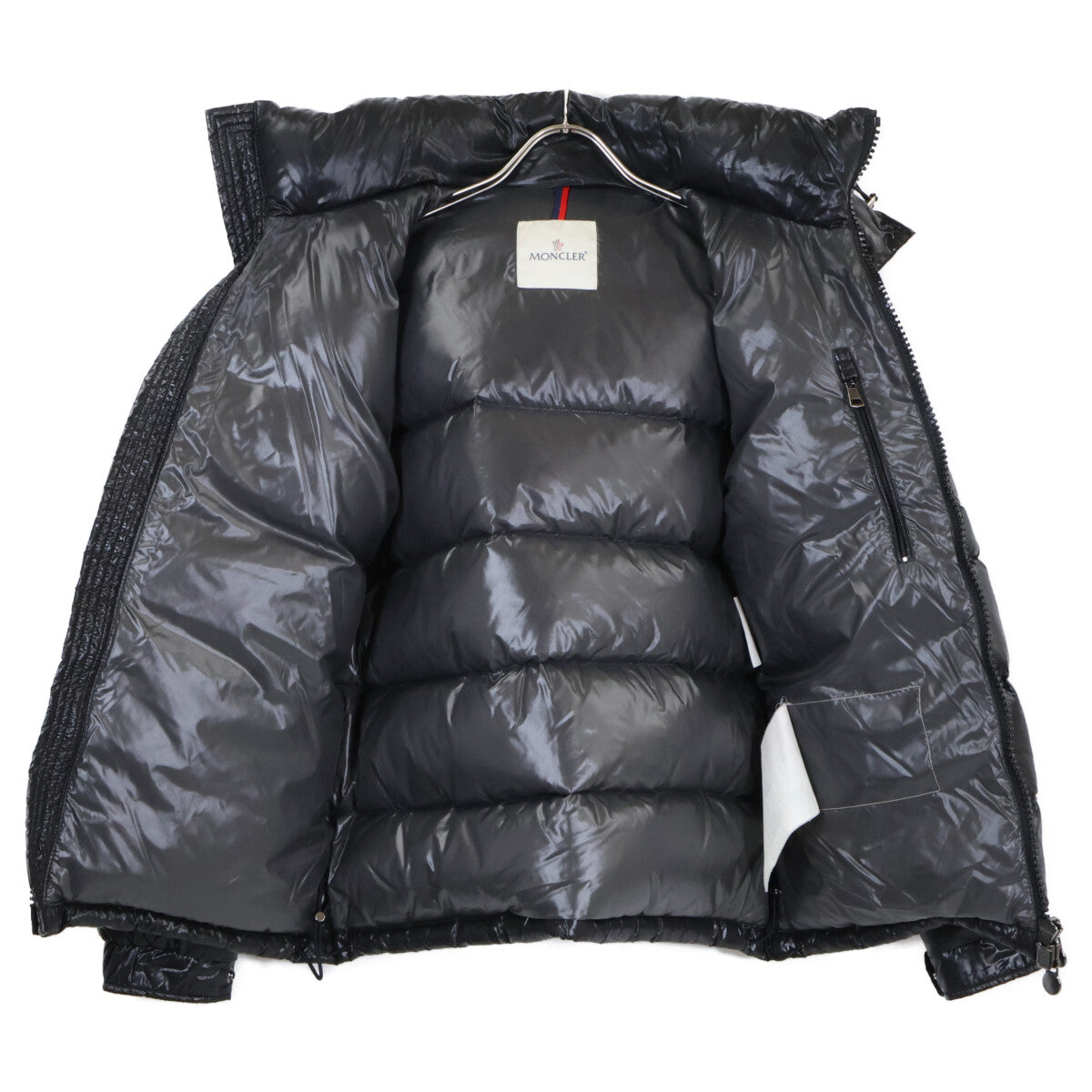 MONCLER MAYA Down Jacket Detachable Hood Black Size 1