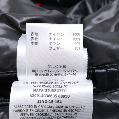 MONCLER MAYA Down Jacket Detachable Hood Black Size 1