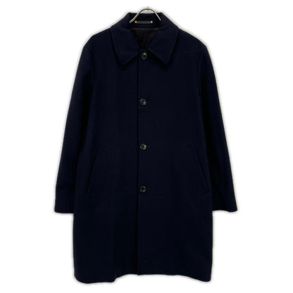 PaulSmith Navy Cashmere Blend Single Coat Size L