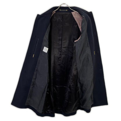 PaulSmith Navy Cashmere Blend Single Coat Size L