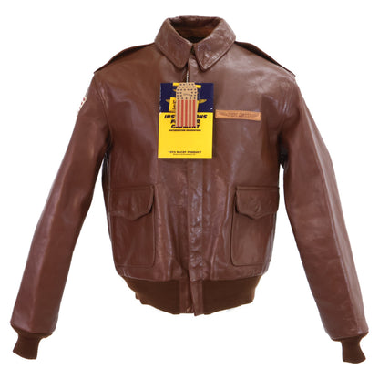 TOYS McCOY PRODUCT Ltd A-2 Mickey Leather Jacket Size 42