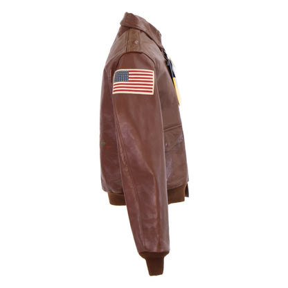 TOYS McCOY PRODUCT Ltd A-2 Mickey Leather Jacket Size 42