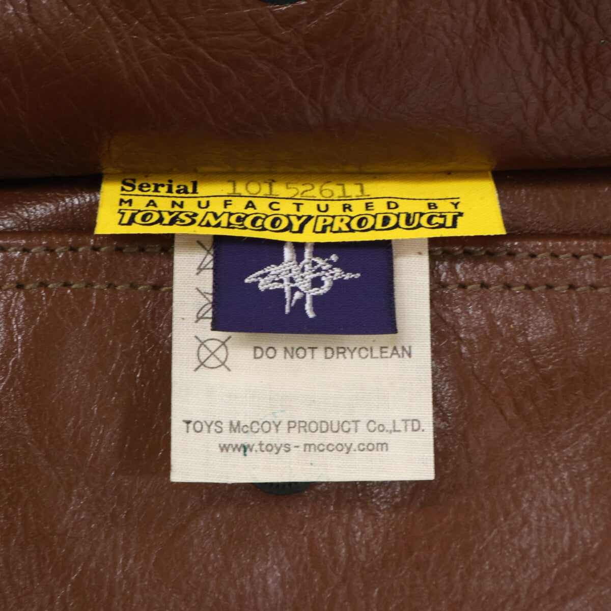 TOYS McCOY PRODUCT Ltd A-2 Mickey Leather Jacket Size 42