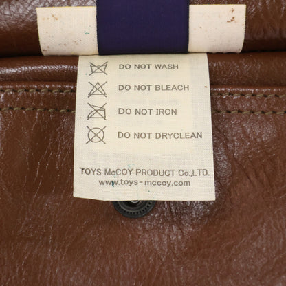 TOYS McCOY PRODUCT Ltd A-2 Mickey Leather Jacket Size 42