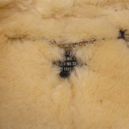 THE FEW B-3 Mouton Flight Jacket Brown Size 42