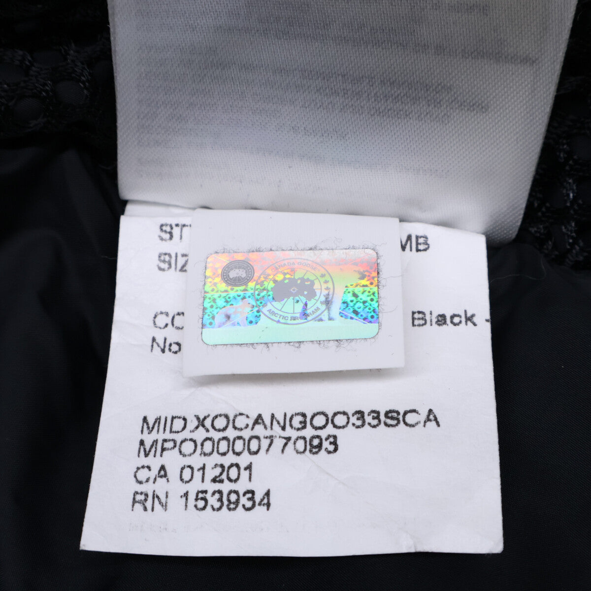 CANADA GOOSE Chateau Black Label Down Parka Size L/G