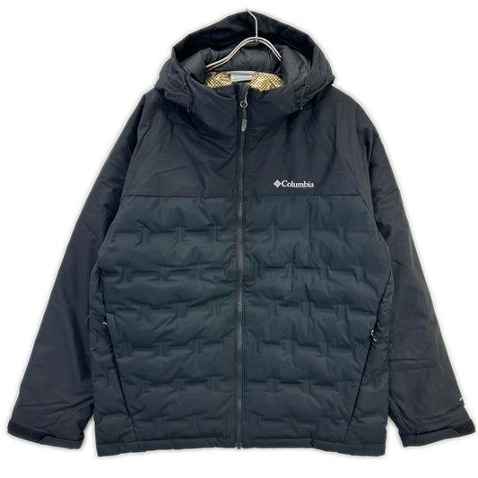Columbia Grand Trek III Down Hooded Jacket Black Size XL