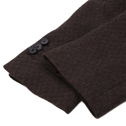 CARUSO Beams Aida Wool Cotton Melange Jacket Brown Size 46R