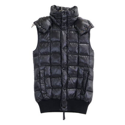 DUVETICA xAKM Hooded Down Vest Black Nylon Size M