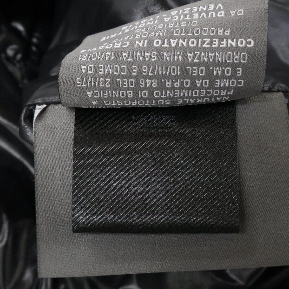 DUVETICA xAKM Hooded Down Vest Black Nylon Size M