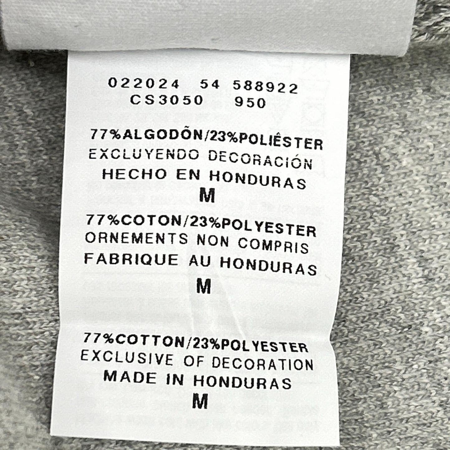 Champion xMoMA Reverse Weave Cotton Sweatshirt Gray Size M