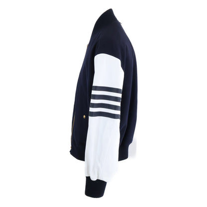 THOM BROWNE Melton Wool 4BAR Oversized Jacket