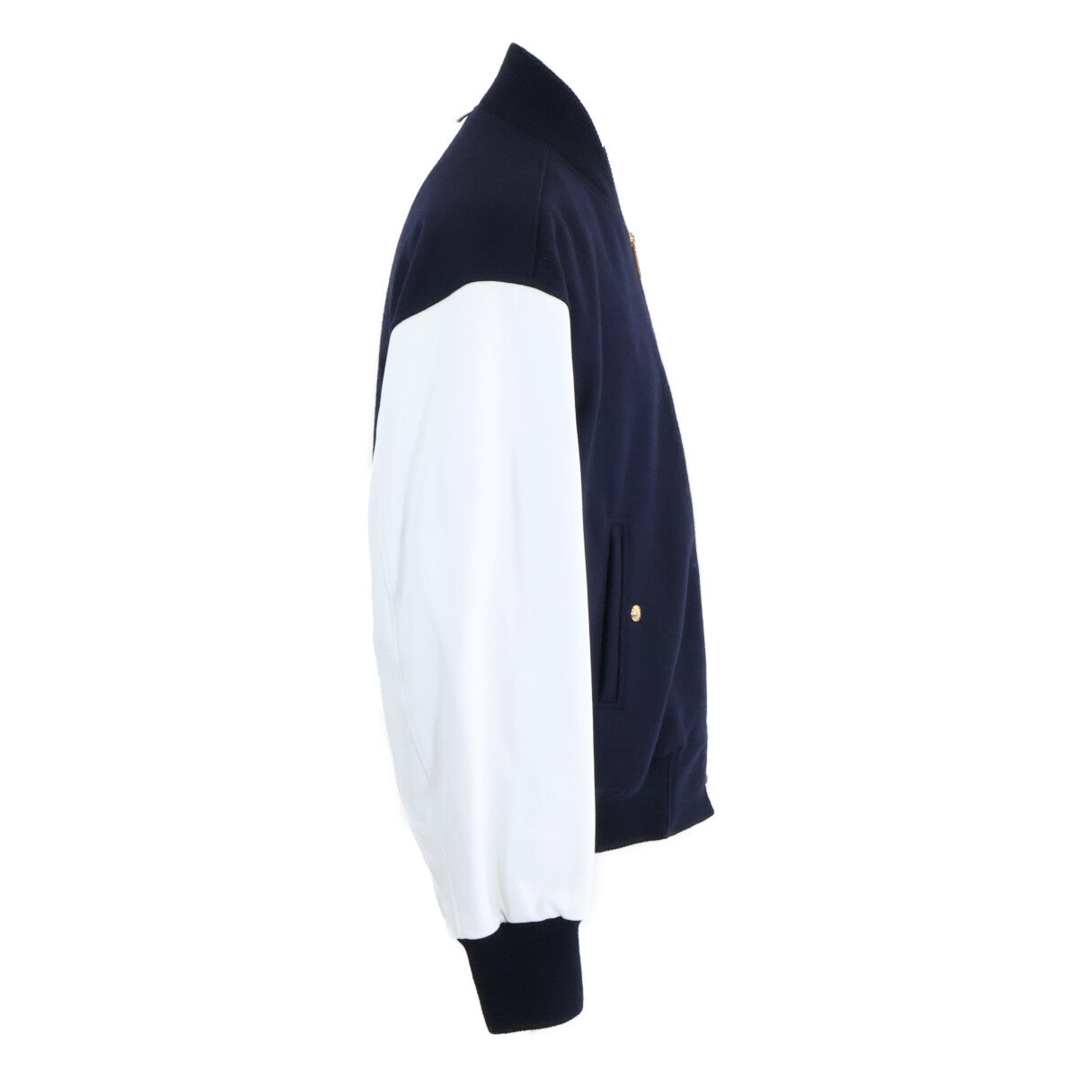 THOM BROWNE Melton Wool 4BAR Oversized Jacket