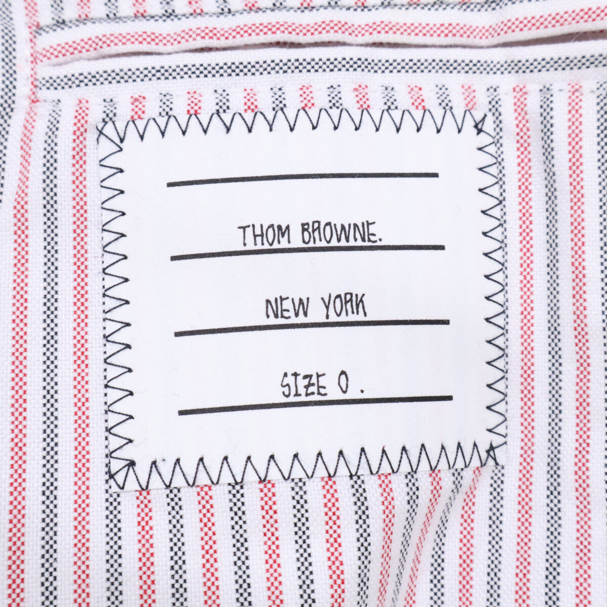 THOM BROWNE Melton Wool 4BAR Oversized Jacket