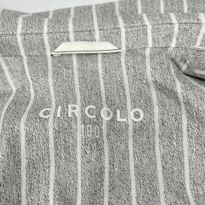 CIRCOLO1901 Cotton Linen 2B Jacket Gray Size 46