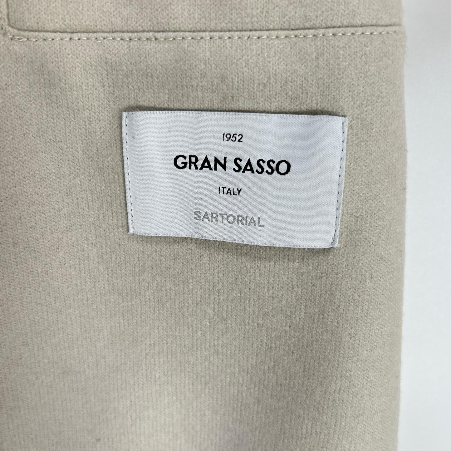 GRAN SASSO Wool Padded Jacket Beige Size 50