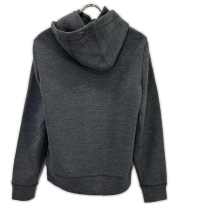 HERNO Water-Repellent Nylon Down Hooded Jacket Gray Size 46