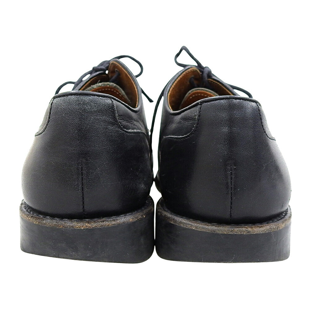 REGAL Black Leather U-Tip Sneakers