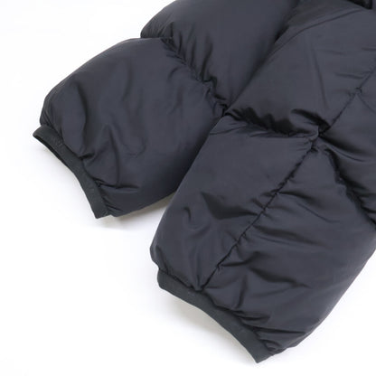 MONCLER MONTCLA Hooded Down Jacket w/ Logo Tape Black Size 4