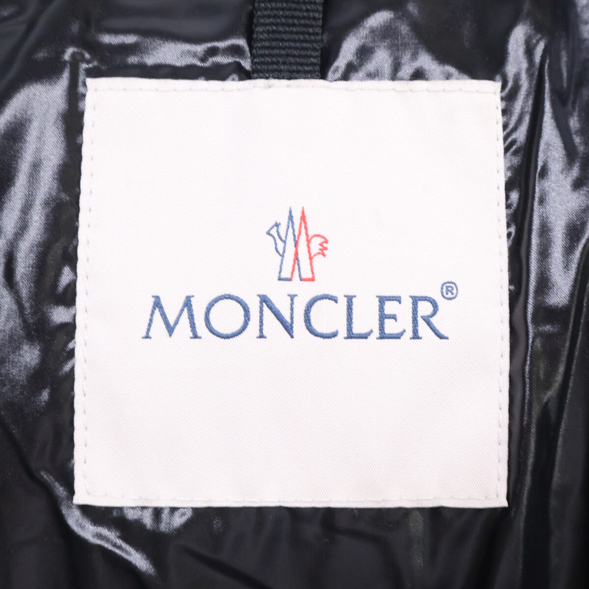 MONCLER MONTCLA Hooded Down Jacket w/ Logo Tape Black Size 4
