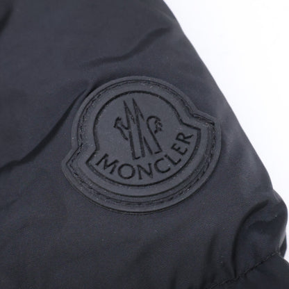 MONCLER MONTCLA Hooded Down Jacket w/ Logo Tape Black Size 4