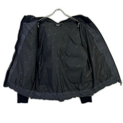 1piu1uguale3 USO-25106 Gradation Knit Jacket Black Size XXL