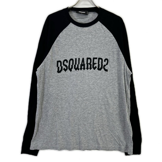 DSQUARED2 23 S74GD1107 Raglan Long T-Shirt Multi Size L