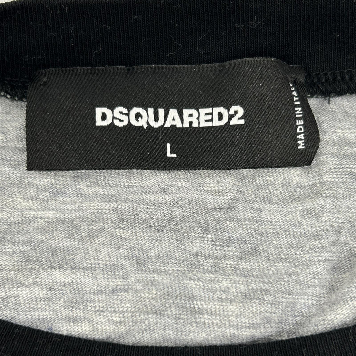 DSQUARED2 23 S74GD1107 Raglan Long T-Shirt Multi Size L