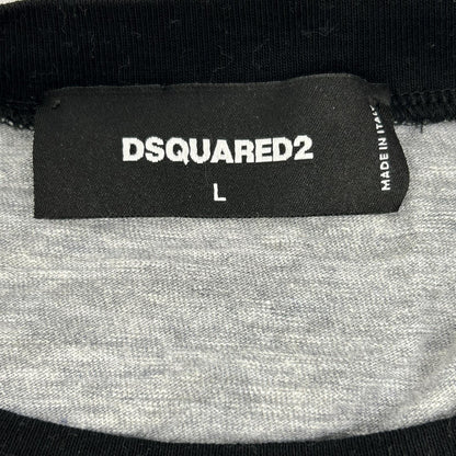DSQUARED2 23 S74GD1107 Raglan Long T-Shirt Multi Size L