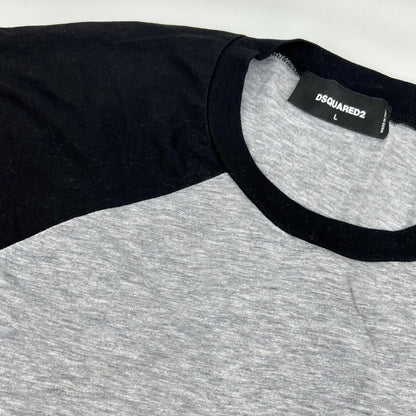 DSQUARED2 23 S74GD1107 Raglan Long T-Shirt Multi Size L