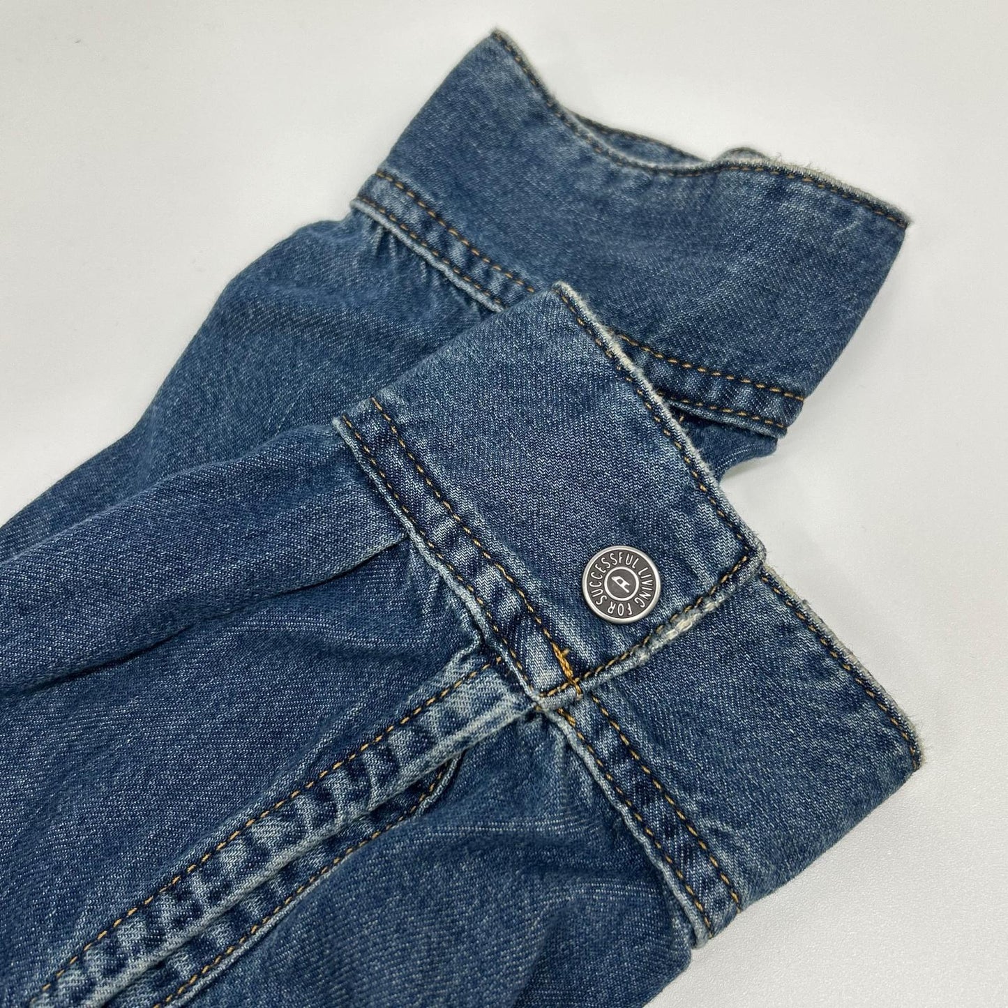 DIESEL A03534 D-SIMPLY Denim Shirt Blue Size M