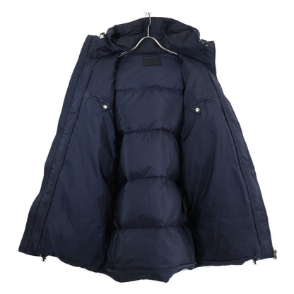 PRADA SGH073 Triangle Logo Down Jacket Navy Size S