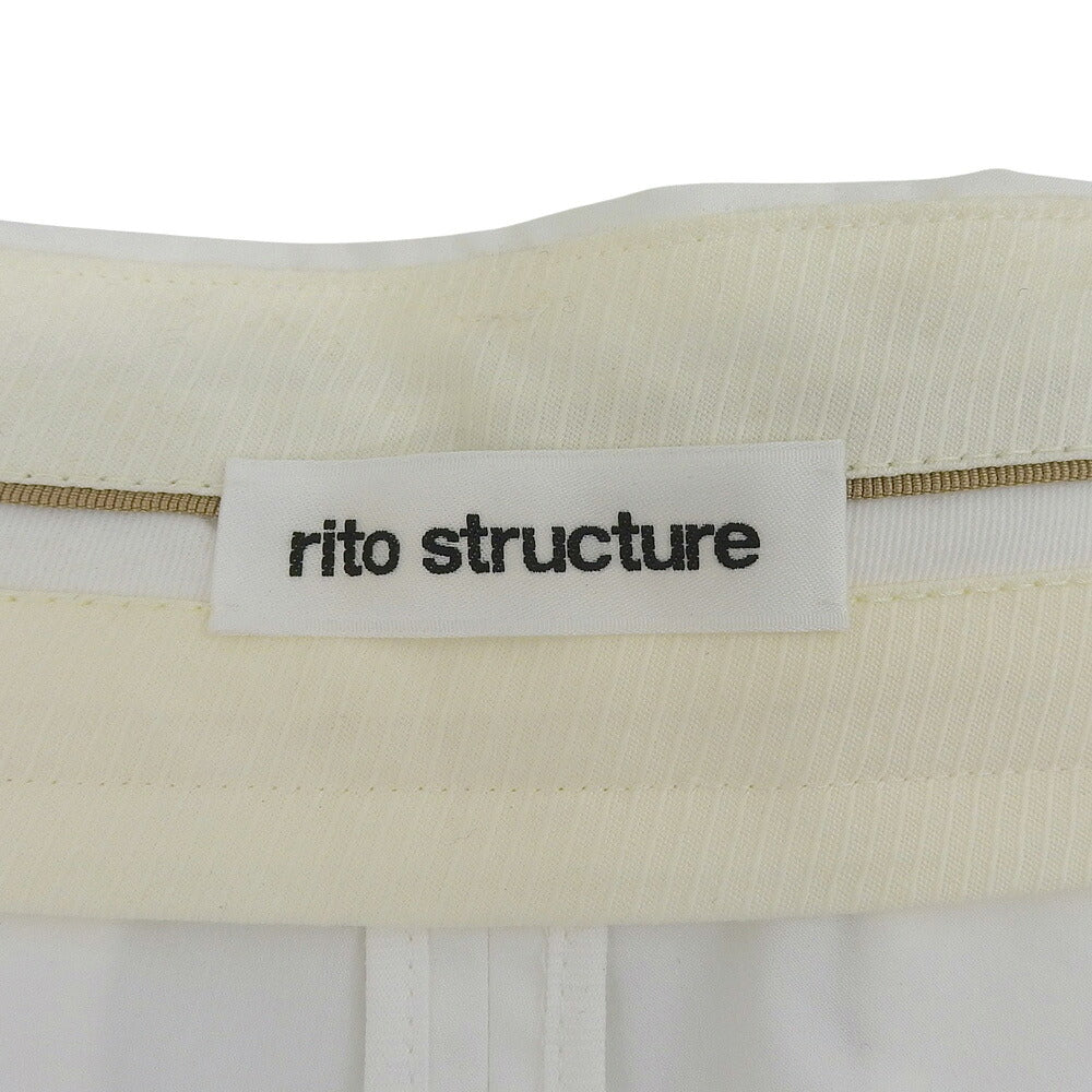 Rito structure R22S215P Padded Shorts White Size 1
