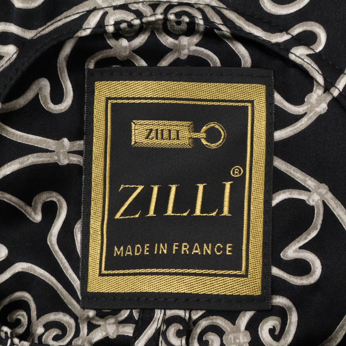 ZILLI Cashmere Leather Trim Zip Topcoat Black Coat Size 58