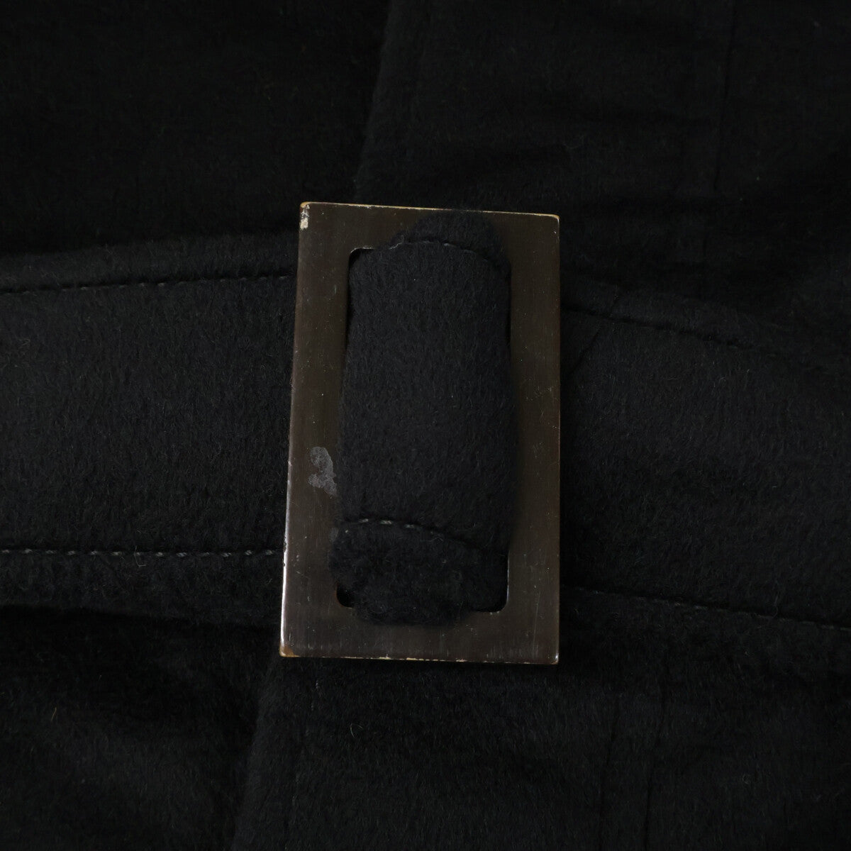 ZILLI Cashmere Leather Trim Zip Topcoat Black Coat Size 58